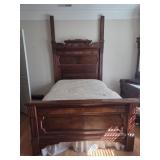 Antique Eastlake Bed with Canopy