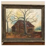 Original Barn Painting by Miner