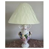 Hand Painted Ceramic Lamp