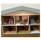 Handmade Wood Dollhouse