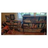 Bookcase and Books