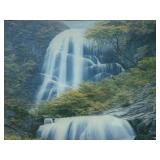 Waterfall Motion Art with Sound