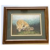 Signed and Numbered Fox Print