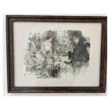 "Lunch for Two" Print