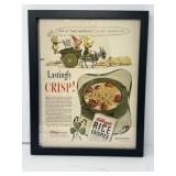 1941 Framed Vernon Grant Advertisement