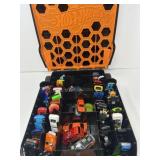 Hot Wheels Die Cast Cars with Case