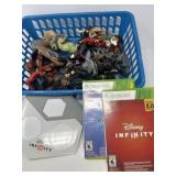 Disney Infinity X-Box Game with  Figurines