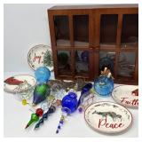 Christmas Decor and Glass Ornaments