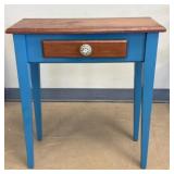 Painted Side Table with Drawer