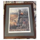 Ducks Unlimited "Pheasants" Framed Picture