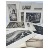 Antique French and Italian Prints
