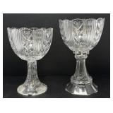 Two Crystal Compotes