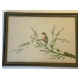 1979 Bird on Branch Embroidery