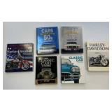 Classic Cars and Harley Coffee Table  Books