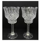 Shannon Crystal Candle Holders