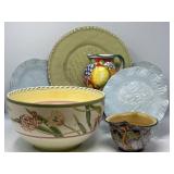 Painted Pottery From Italy and Portugal