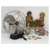 Eskimo Fan and Syroco Wall Decor