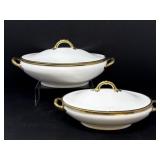 Gold and White Austria Dishes