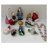 Glass Christmas Ornaments, Acrylic Nutcracker