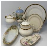 Limoges, English and German Pottery