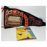 1969 Detroit Tigers Pennant,1971 Scorebook