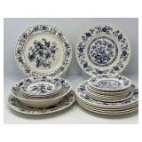 Blue Onion and Double Phoenix China