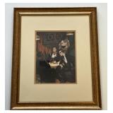 "Cigar, Cognac in the Salon" Machado Print