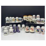 Collection of Salt and Pepper Shakers