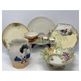 Hand Painted Pottery, Japan, Limoges, Bavaria,