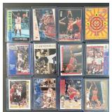 Michael Jordan 12 Card Lot