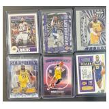Lebron James 6 Card Lot
