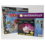 Rock Tumbler, Crystal Growing Geodes