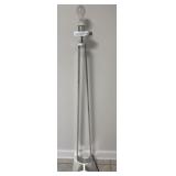Silver Metal Floor Lamp