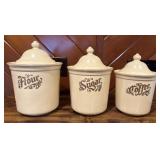 Pfaltzgraff Village Canister Set B