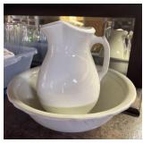 Pitcher and Bowl A