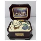Thomas Kinkadeï¿½s Holiday Gathering Music Box