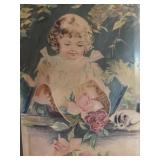 "A Shower of Roses" Framed Art