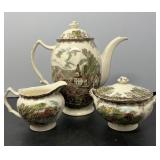 Johnson Bros. "Friendly Village" Coffee Pot