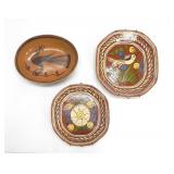 DECORATIVE MEXICAN TERRACOTTA POTTERY BOWLS