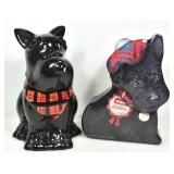 SCOTTIE DOG COOKIE JARS