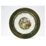 TAYLOR SMITH COLONIAL COUPLE SOUVENIR PLATE