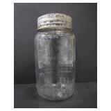 CROWN GLASS MASON JAR MADE IN CANADA