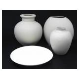 UNGLAZED POTTERY PIECES