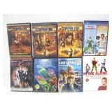 8 MOVIES; FANTASIA, HOME ALONE, ELF, SCORPION KING