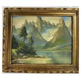 DOLOMITEN MOUNTAIN LANDSCAPE