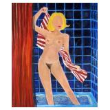 THOMAS PURCELL FEMALE FIGURE IN SHOWER
