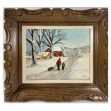 J.L.V. - WINTER LANDSCAPE