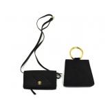 2 BLACK PURSES