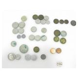 INTERNATIONAL CURRENCY, 2 SILVER COINS 8.96g