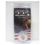 225TH ANN. U.S.A. LIFE LIBERTY HAPPINESS MEDALLION